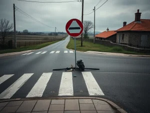 La fragilidad de la seguridad peatonal rural vuelve a escena en Tomiño