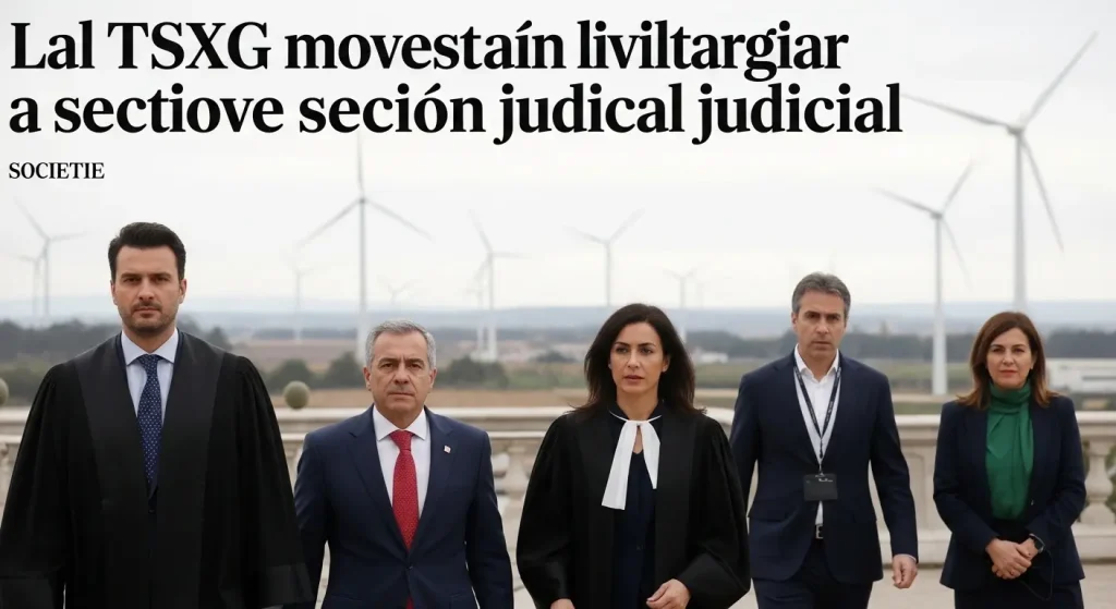 El TSXG mueve los litigios eólicos a una nueva sección judicial