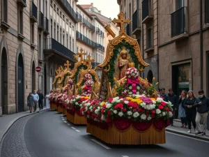 A transformación da Semana Santa viguesa: tradición e diversidade