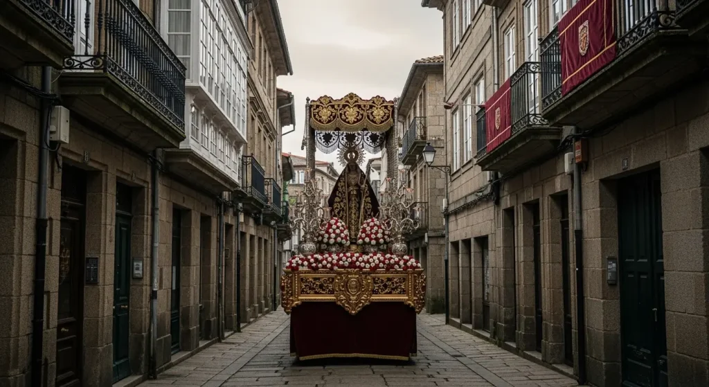 Las imágenes que unen a un pueblo: Viveiro y el simbolismo del paso de La Cena e
