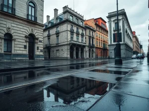 La lluvia como reto histórico para el urbanismo coruñés