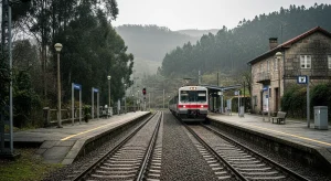 El crónico colapso del ferrocarril gallego