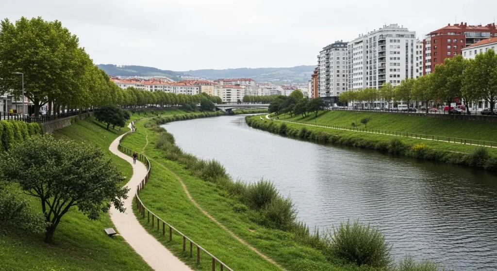 El río Lagares: naturaleza y ciudad se dan la mano en Vigo