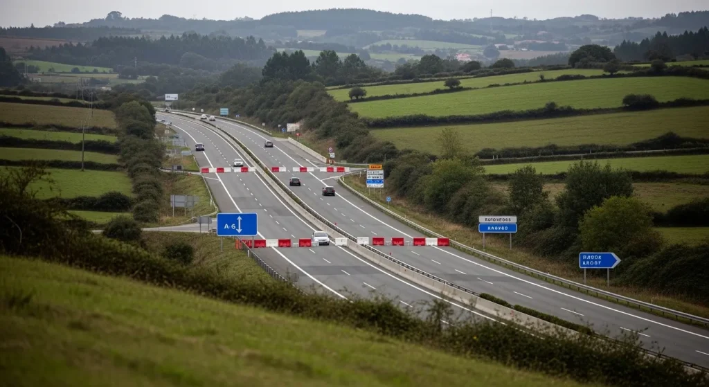 A conectividade galega, de novo a proba polos cortes na A-6