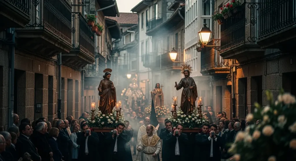 Rituales con raíces: Procesiones vecinales que redefinen la Semana Santa en Gali