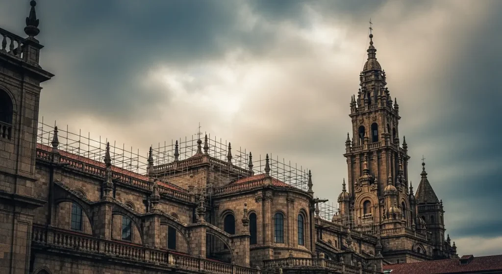 La Catedral de Santiago y su eterna batalla contra los rayos