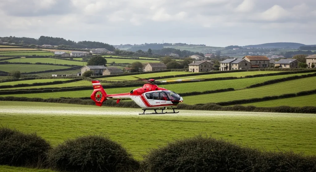 A importancia da resposta aérea nas emerxencias rurais galegas