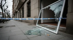 Un joven ferrolano herido grave tras caerle una ventana desde un cuarto piso