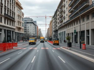 A transformación da avenida de Madrid: crónica dunha adaptación urbana