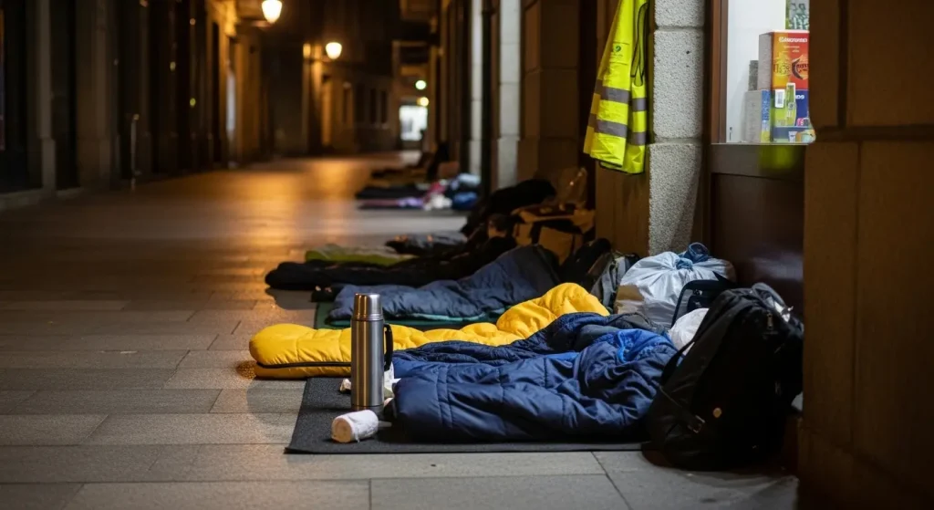 Voluntariado nocturno: a rede invisible que sostén a quen carece de teito