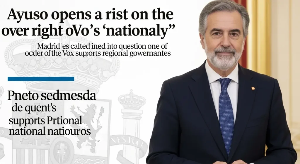 Ayuso abre brecha en la derecha por la “prioridad nacional” de Vox