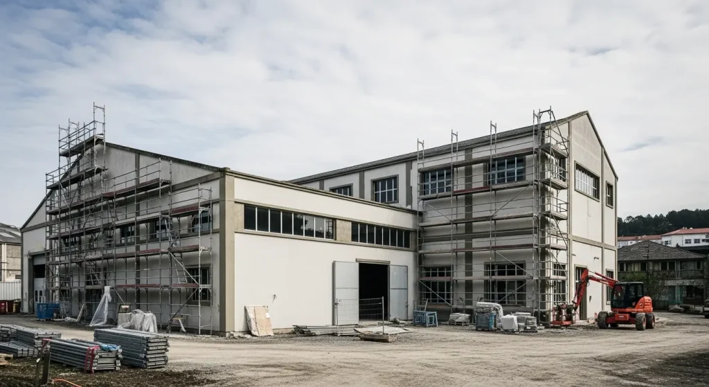 La transformación industrial en O Porriño: nuevos usos para antiguos espacios fa