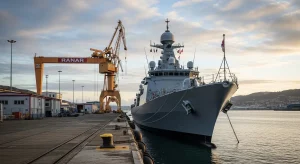 Vigo marca un hito: botado el primer buque privado para la Armada