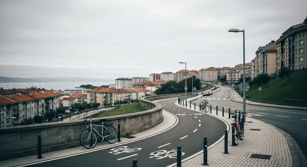 El temor frena el auge de la bicicleta en Vigo