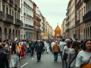 A transformación da Semana Santa viguesa: unha festividade cada vez máis diversa
