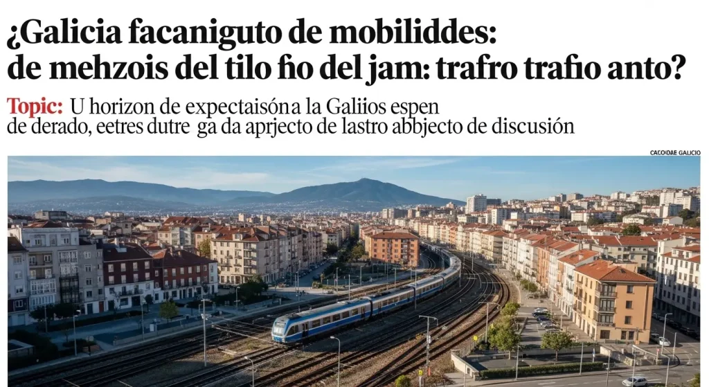 Galicia ante el desafío de la movilidad: ¿final del atasco ferroviario?