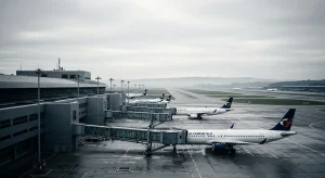 Retrasos al alza y menos vuelos en el aeropuerto de Santiago