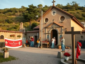 Como unha parroquia converte a Paixón en motor comunitario