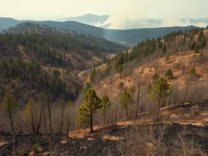 Preocupación creciente por la vulnerabilidad del monte gallego ante los primeros