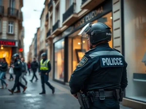 A seguridade nas zonas comerciais de Vigo, a proba tras un novo atraco