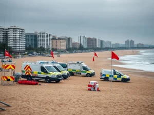 La logística del rescate en playas urbanas: retos y lecciones tras el incidente
