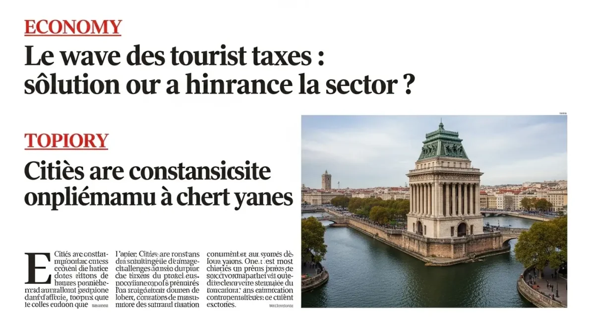 La ola de tasas turísticas: ¿solución financiera o freno al sector?