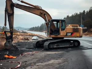 A tensión política prende en Cuntis tras o sabotaxe dunha máquina pública