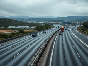 A A-55, símbolo dos desafíos viarios da área metropolitana de Vigo