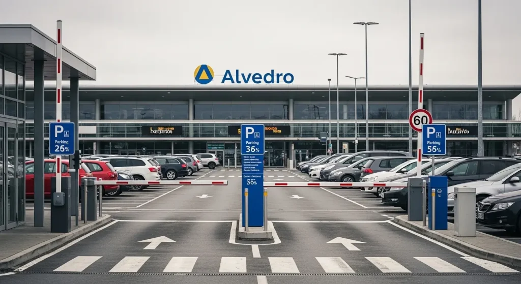 Suben los precios del párking en Alvedro tras el cierre de Lavacolla