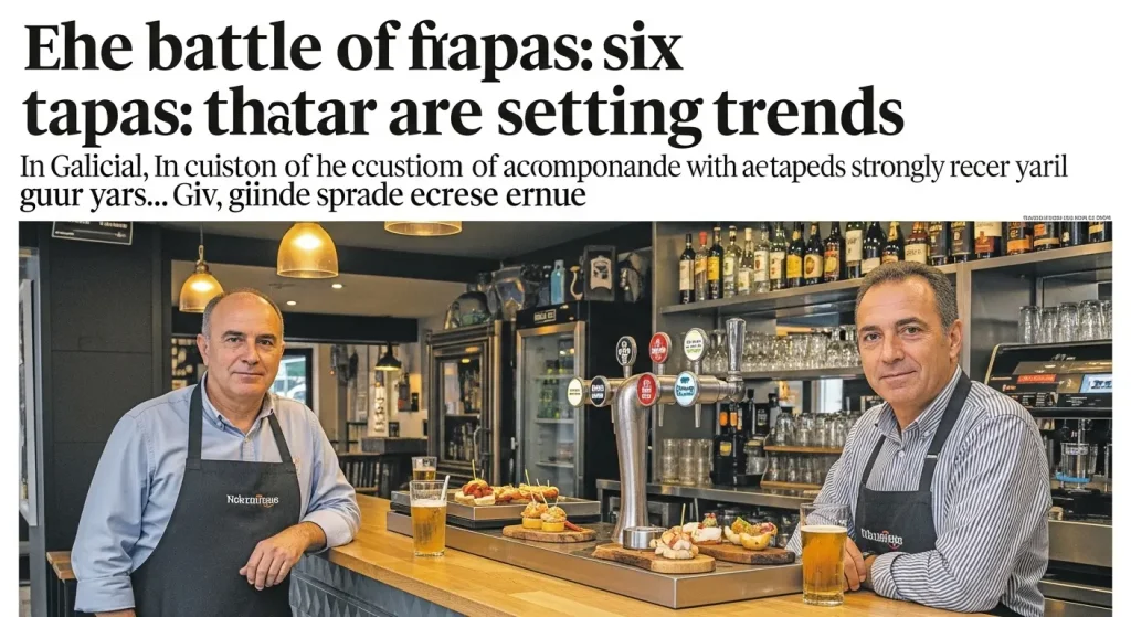 A batalla das tapas de balde: seis bares galegos que marcan tendencia