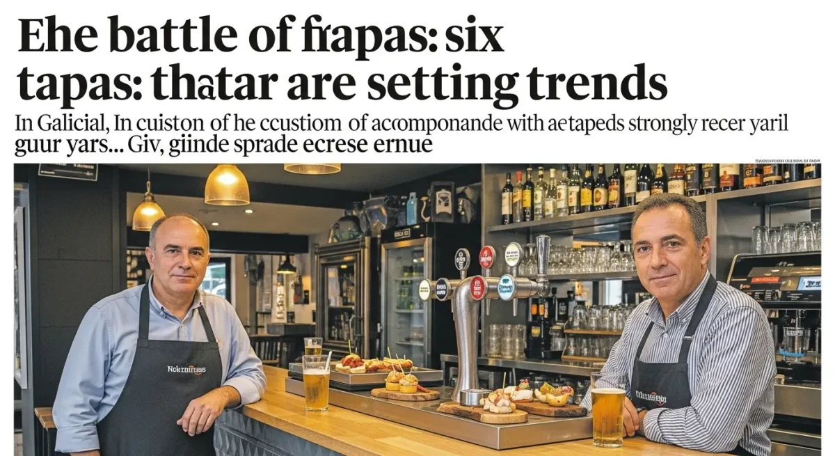 La batalla de las tapas gratis: seis bares gallegos que marcan tendencia