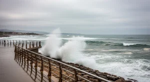 A marea, o risco invisible nos paseos costeiros da Coruña