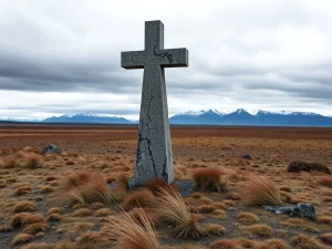 El cruceiro de Tierra del Fuego: símbolo gallego en el confín austral