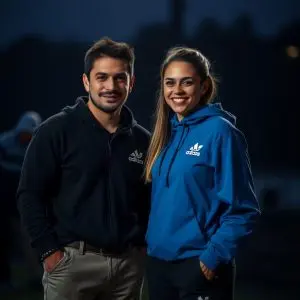 En desarrollo: Bruno Iglesias y Lara Himmes Campeones