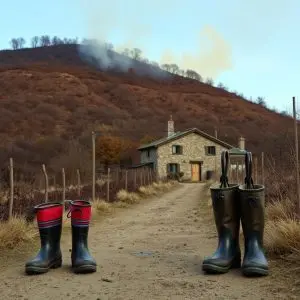Arde el monte en Vedra: tres vecinos implicados tras una quema imprudente
