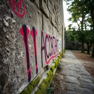 Indignación en Silleda: Carboeiro, víctima de pintadas