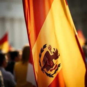 Vox se ausenta del izado de la bandera por la Constitución