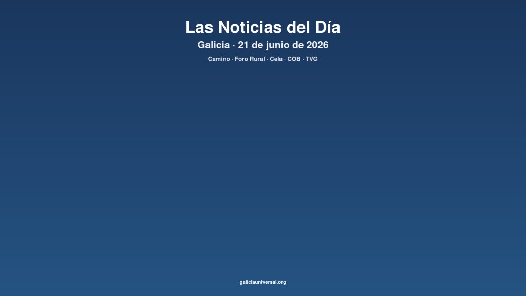 Galicia daily 21jun2026