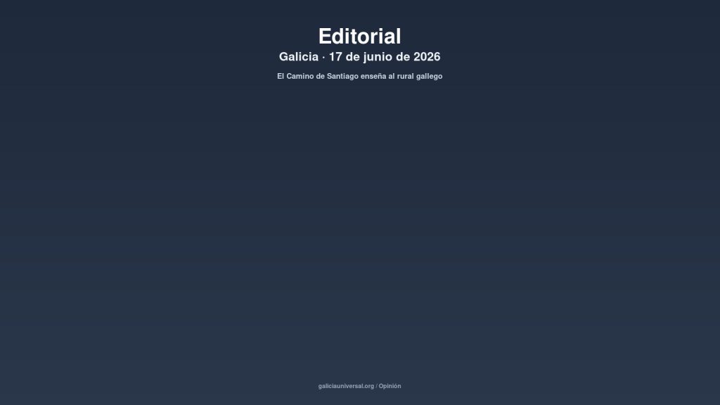 Galicia editorial 17jun2026