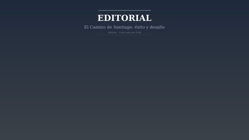 Editorial opinión periódico Galicia 8 de junio de 2026