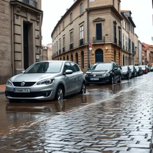 Asfixiados por el agua en Ourense: viviendas inundadas y un Concello que no coge