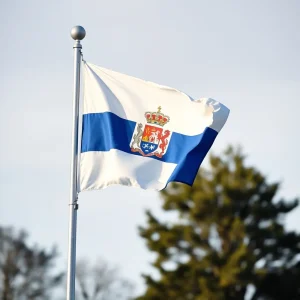 Ribadeo ondea la bandera del noroeste unido
