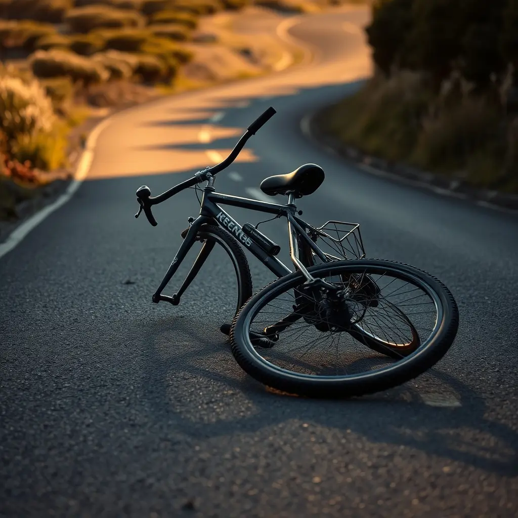 Una niña resulta herida leve al ser arrollada por un ciclista en la carretera de Rinlo, Ribadeo