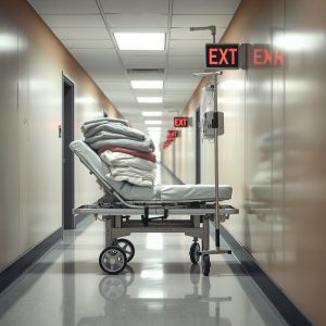 Editorial: treinta y nueve pacientes en pasillos — la fotografía de una sanidad