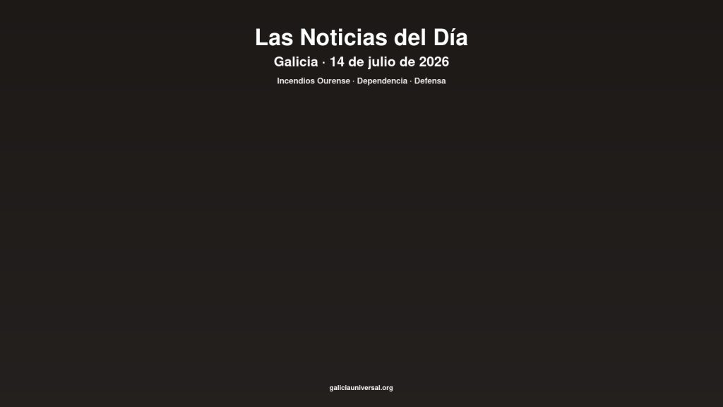 Galicia daily 14jul2026