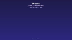 Galicia editorial 04jul2026