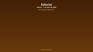 Galicia editorial 07jul2026