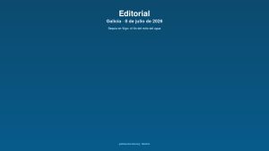 Galicia editorial 08jul2026