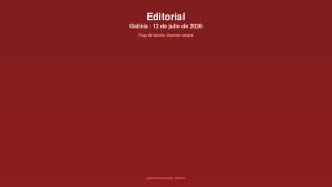 Galicia editorial 12jul2026
