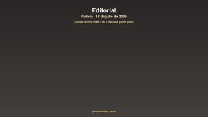 Galicia editorial 18jul2026
